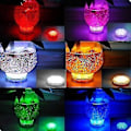 Miniatyrbilde 4 av 4: Nedsenkbar LED-lys, vanntett spa-led-nedsenkbar lampe, undervanns-led-lys med 2 fjernkontroller for vasebaser, akvarier, fester, Halloween
