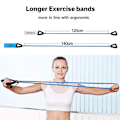 Miniatyrbild 3 av 3: Resistance Bands Set Dörrankare Längre träningsband -gul-5-10lbs