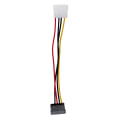 Pikkukuva 1 / 5: Sata Power naaras - Molex-urossovitinmuunninkaapeli, 6 tuumaa color as shown