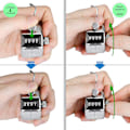 Pikkukuva 5 / 5: Clicker Counter Handheld Tally 4-numeroinen Golf Manuaalinen Numeropistein Mekaaninen Palm Clicker