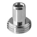 Pikkukuva 3 / 5: 6 kpl keraamiset putkiholkit ja 6 kpl metallipään liitinsovittimet kuituoptiseen visuaaliseen vikaan Silver White
