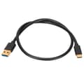 Miniatyrbillede 2 af 8: USB3.1 Datakabel Type A Han til Type C Han Kabel til Computer Mobiltelefon 0,5m / 1,6ft