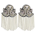 Miniatyrbild 1 av 3: 1 par guld Retro Punk Metal Shoulder Board Kläder Dressing Shoulder Badge