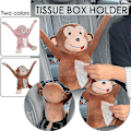 Pikkukuva 3 / 4: 1kpl Creative Cartoon Monkey Kotitoimisto Auton ripustuspaperi lautasliina pehmopaperilaatikon kannen cover Kannettavat paperilaatikon koristelutarvikkeet A