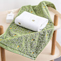Miniatyrbild 1 av 2: Badlakan Absorberande Snabbtorkande Badlakan Mjuk tvättlapp Badlakan Badrum Hem Avocado Green 70x140cm