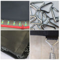 Miniatyrbild 5 av 5: 20st metall triangel ring spänne kopplingar studsmatta spännen V-ringar Webbing Väska Spänne Handväska Rem Making Hardware