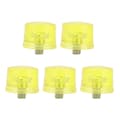 5 stk. Gummihammerhoved Udskiftning M8x1 Blød Transparent Gul Slagspids Tilbehørssæt Kit Φ40mm
