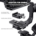 Miniatyrbild 3 av 5: Quick Release Clamp Compatible With Arca Standard For Dji Ronin S/ronin Sc