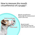 Miniatyrbild 5 av 5: Mjuk hund munkorg Anti-biting Barking Mesh Andas husdjur cover Red M