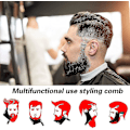 Miniatyrbild 4 av 5: Beard Stencils Beard Stencil Beard Shapes For Chin Beard Sideburns Neck, Beard