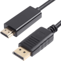 Pikkukuva 3 / 5: Benfei DP-HDMI-liitäntäkaapeli DP-näyttöportti HDMI HDTV 1080P -uros
