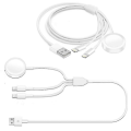 Miniatyrbild 4 av 4: 3 i 1 kabel för Iphone Airpods Apple Watch Laddare Trådlös USB Laddningsstation