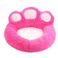 Miniatyrbillede 1 af 2: Hjemmeblød plys kæledyrsseng til katte eller små hunde Katteseng pink M