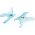 Miniatyrbillede 4 af 5: Træningshjul i plast til små dyr - Silent Spinner Non-Slip Run Disc til hamstere Pindsvin Små kæledyr Træningshjul Blue2stk