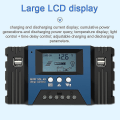 Miniatyrbild 4 av 5: 100a Mppt Oar Charge Cont 12/24v Auto Focu Oar Pane Cont Battery Inteigent Reguator With 4 Output Adjutabe Parameter Cd Di 30A