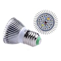 Miniatyrbild 1 av 4: 18w odlingslampor, led odlingslampor för inomhusväxter, odlingslampa för inomhusträdgård Växthus ekologiska och hydroponiska växter Full Spectrum (e27 18leds
