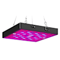 Pikkukuva 1 / 5: 1000 W LED UV IR Grow Light hydroponinen täyden spektrin kasvislamppupaneeli EU Plug