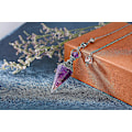 Miniatyrbild 3 av 5: Chakra Crystal Pendel Hexagonal Reiki Healing Crystal Points Ädelsten Dowsing Pendel för spådom Scrying Wicca Amethyst