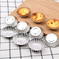 Miniatyrbilde 2 av 4: 32 stk muffinsform i rustfritt stål Tartelettformer Bakeformer Non-stick 40pcs