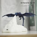Miniatyrbilde 3 av 4: 3d-trykte LED-dragelamper som nattlys til hjemmet Beste gaver til barn