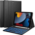 Miniatyrbillede 1 af 5: Tastatur til iPad 10,2"" 9./8./7. generation [fransk QWERTY], sort