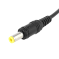 Pikkukuva 4 / 5: Power 5,5 x 2,1 mm uros 5,5 x 2,5 mm uros kaapeli LED-CCTV-kameralle kannettavalle tietokoneelle musta Black