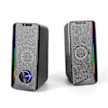 Miniatyrbild 1 av 5: Desktop Bluetooth ljud Multi-ljuseffekt Cool datorhögtalare 4-enhet Dual Speaker Membran Spea