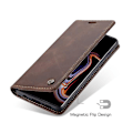 Miniatyrbillede 3 af 5: Galaxy S10 Plus etui, retro Pu læder Tpu indre pung etui [kortpladser] [magnetisk lukning] Flip Stand Cover Cover til Samsung Galaxy S10 Plus