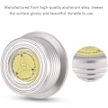 Miniatyrbild 5 av 5: 50/60Hz Bubble Level Speed ​​Detection LP Skivspelare Vinylskiva (silver)
