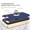Pikkukuva 4 / 5: Magneettirengas Kickstand Iskunkestävä phone case Iphone 6 Plus -puhelimelle (musta) Blue