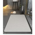 Pikkukuva 5 / 5: Pehmeät Piimaatot Kylpyhuoneen ja WC:n imukykyiset lattiamatot 50*80cm Soikea beige 50*80cm Oval beige