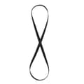 Sort Gummi Pladespillerrem 200mm Høj Elasticitet Phonograf Pladespillerrem