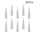 Miniatyrbild 2 av 5: 20pcs 30ml Empty Refillable Nasal Spray Bottles Fine Mist Sprayers Atomizers Vial Pot For Saline Wat