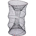 Miniatyrbilde 1 av 5: Hummerfanger Pot Cast Automatisk sammenleggbar Keep Net Paraply Cage-40cm×88cm
