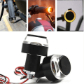 Miniatyrbild 3 av 3: 2st Motorcykel Led Styre End Blinkersljus DC 12v Vit Gul Blinker
