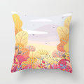 Miniatyrbillede 4 af 5: 4 stk 45x45cm Maple Leaf Pudebetræk Sofa Pudebetræk