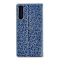 Miniatyrbillede 3 af 4: Samsung Galaxy A70 etui Magnetisk lukning Pung Bog-Blå