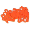 Miniatyrbilde 1 av 4: 24 stk plastkutterhodeblader erstatningsblad for Stihl Polycut 2-2