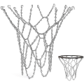 Miniatyrbild 2 av 5: Outdoor Basketball Net, Replacement Basketball Net, Outdoor Basketball Net, Metal Basketball Net, Standard Durable Galvanized Basketball Net For Indoo