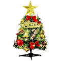 Miniatyrbild 1 av 4: Bordsskiva Julgran Artificiella Xmas Trees Miniatyr Skrivbordsträd Mini Pine Tree