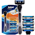 Miniatyrbild 1 av 5: Razor Set 5 Layer Blades Hållbar Clean Fresh Inga rester