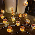 Miniatyrbild 5 av 5: 3d Twinkle Ekollon Höstdekorationer Skörd String Lights För