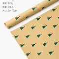 Miniatyrbild 5 av 5: 5 ark Julklappspapper Presentpapper Kraftpåsar Juldekoration B