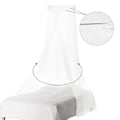 Miniatyrbillede 2 af 5: Piger Seng Canopy Myggenet White Dome Mesh Canopy Myggenet