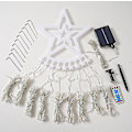 Miniatyrbilde 3 av 4: Led Lights Foss Lights Christmas Hanging Tree Lights Meteor Lights Garden colorful