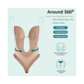 Miniatyrbillede 5 af 5: Fjernelse Usynlige skulderstropper Body Shaper U-form Rygløs Dyb V-hals-S