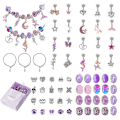 Miniatyrbild 1 av 5: Söt rosa lila blå färg presentförpackning DIY barns Unicorn set Purple Gift Set