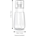 Miniatyrbilde 2 av 5: 3 pakke sprayflasker Reisepakke 60 ml påfyllbare og gjenbrukbare plastflasker