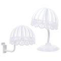 Pikkukuva 2 / 2: 2st Plast Peruk Display Stativ Multifunktionell Hat Peruk Rack Hållare