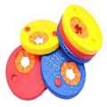 Miniatyrbillede 2 af 5: 6stk Kids Float Discs Armbånd Svømmende Float Discs Børneskum Armbånd Pool Sæt